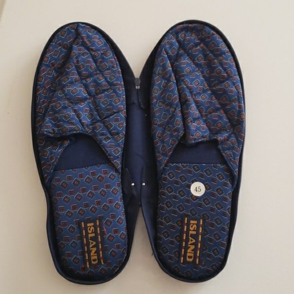 Men's Travel Slippers with pouch NWOT 11 - Picture 6 of 9